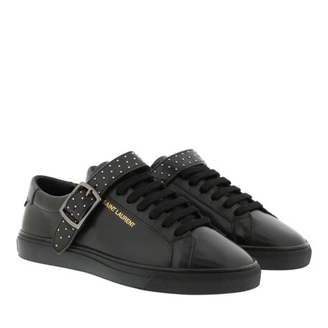 ysl sneaker black|saint laurent sneakers sale.